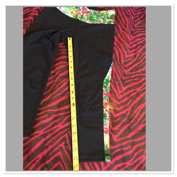 Athleta capri pants floral yoga small - Picture 4 of 7